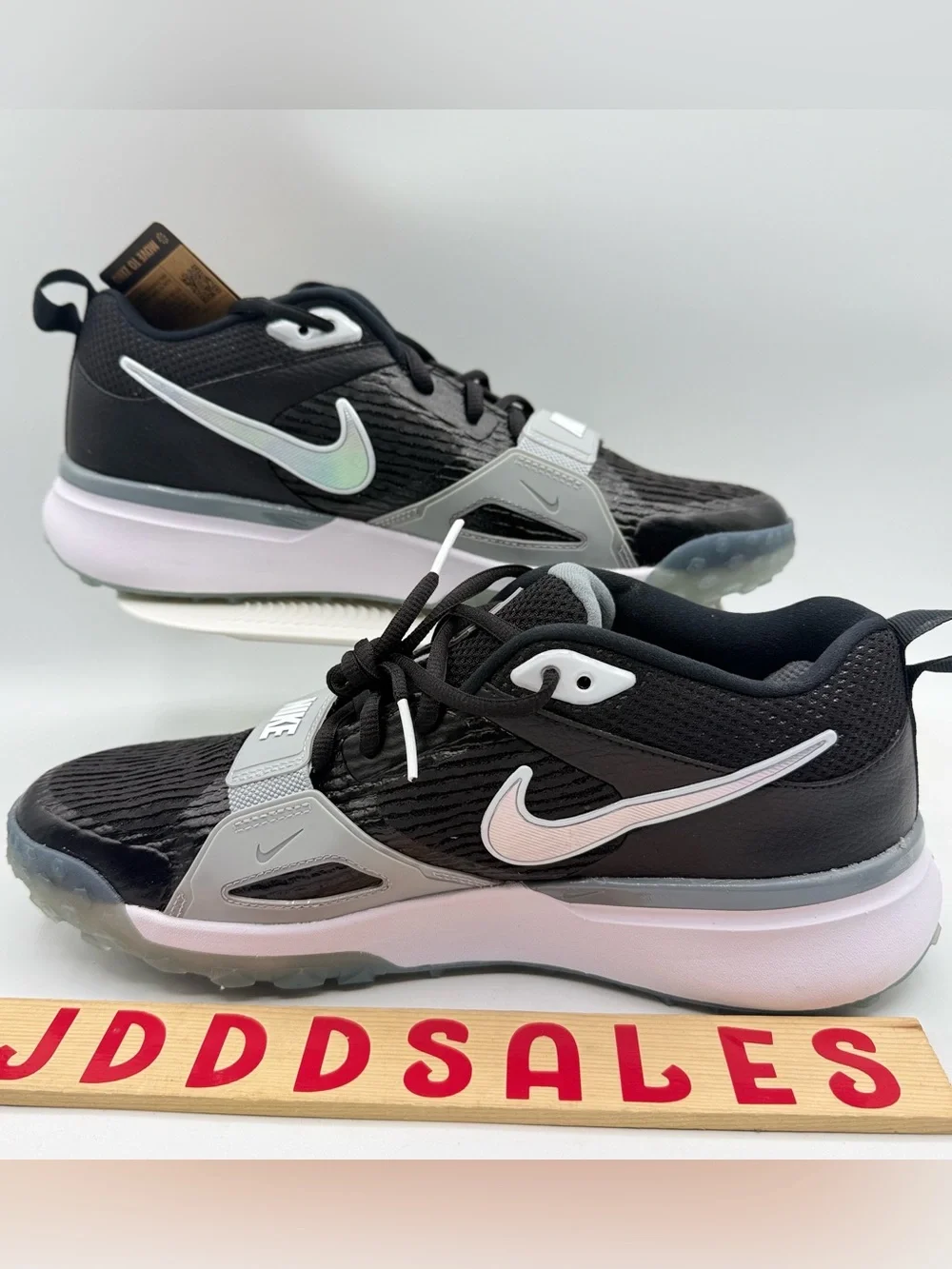 Nike Air Zoom Diamond Elite Turf Baseball Shoes Black FN4250-002 Men’s Sz 10 NEW